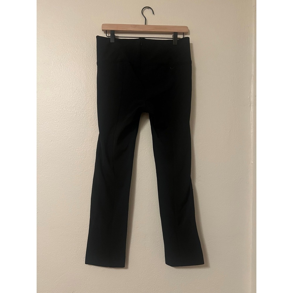 Veronica Beard Black Straight Leg Trousers Dress Pants Made in USA Womens Size 8